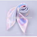 2015 Beautiful Color Satin Style Airline Uniform Accessories 100% Seda Scarf Stewardess For Women